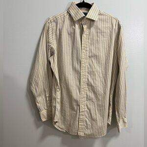 Ralph Lauren Yellow and Blue Striped Shirt